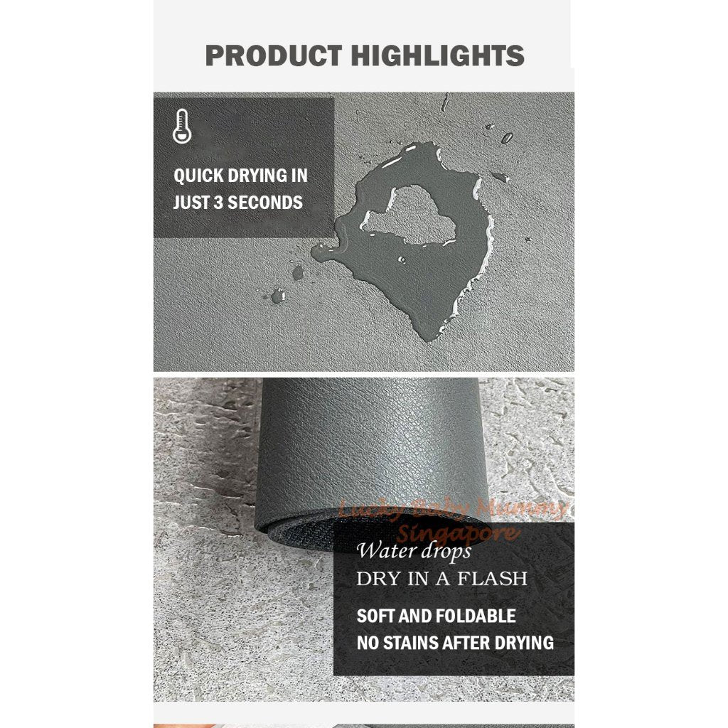 Kitchen Diatomite Countertop Mat