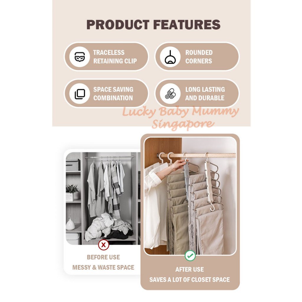 Multi-Layer Folding Pants Hanger