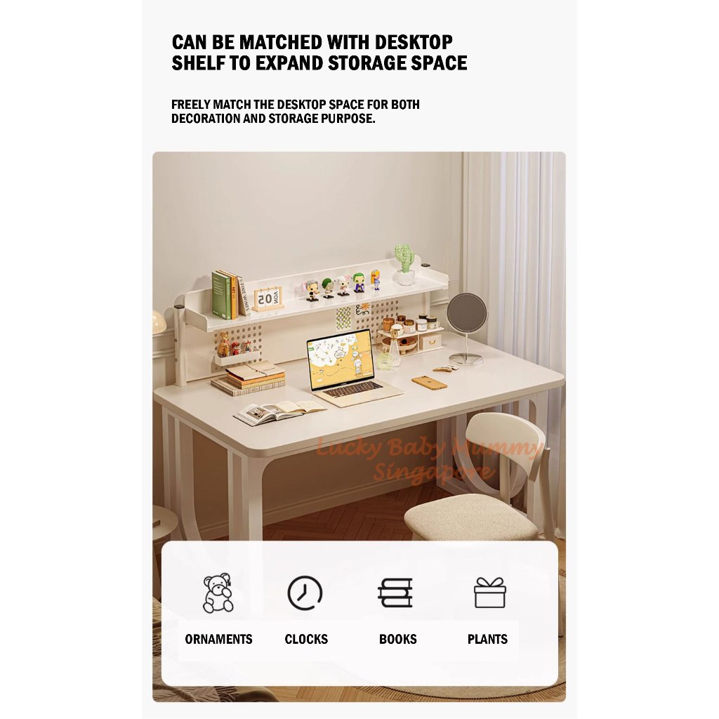 Nordic Minimalist Study Table