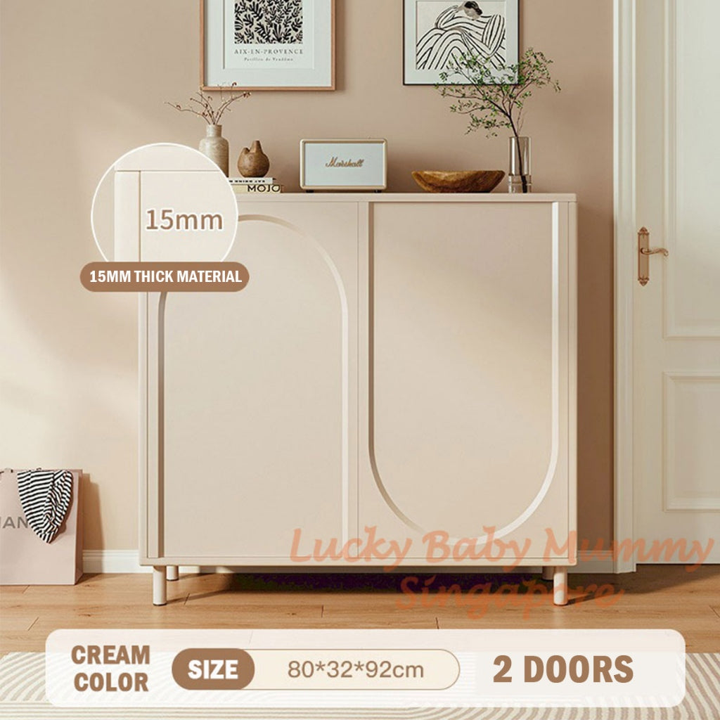 Minimalist Romantic Shoe Cabinet