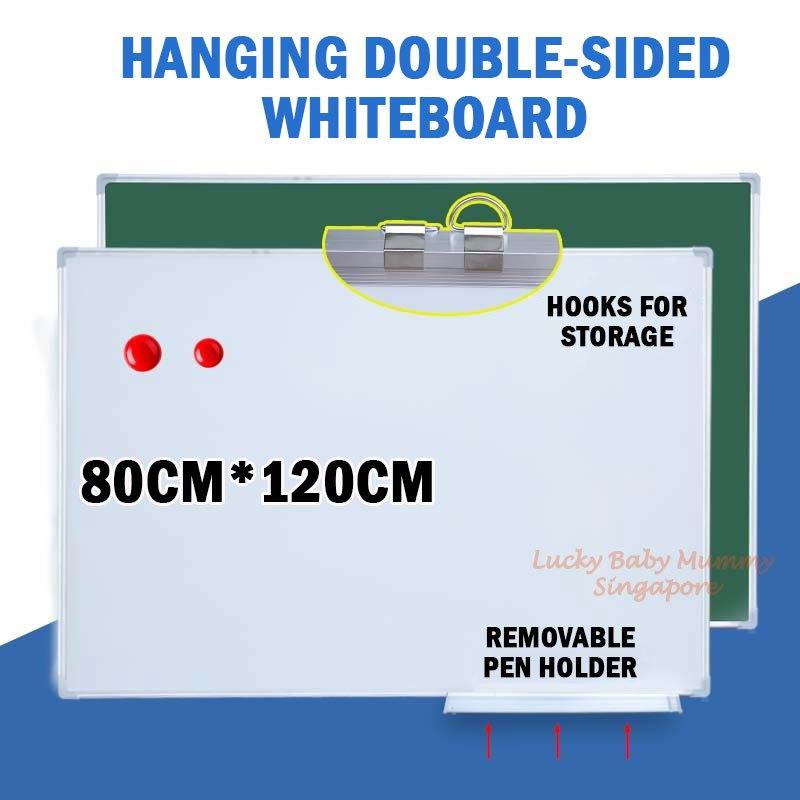 Standing/ Hanging Double-Sided Magnetic Whiteboard