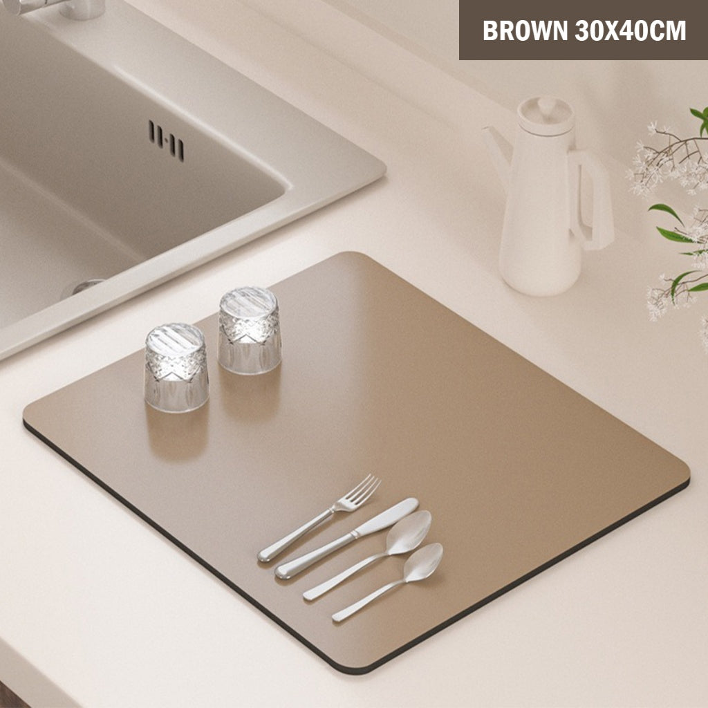 Kitchen Diatomite Countertop Mat