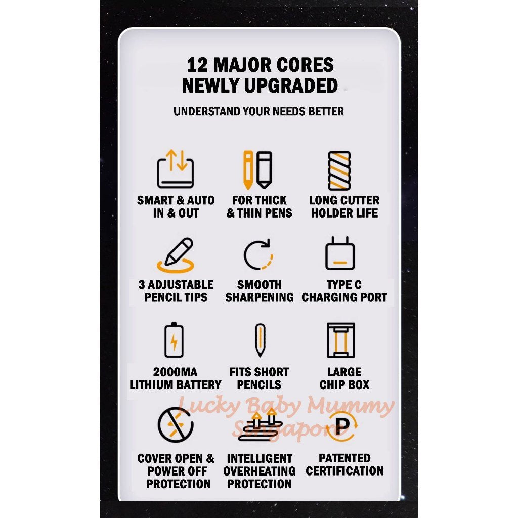 Tenwin Fully Automatic Pencil Sharpener