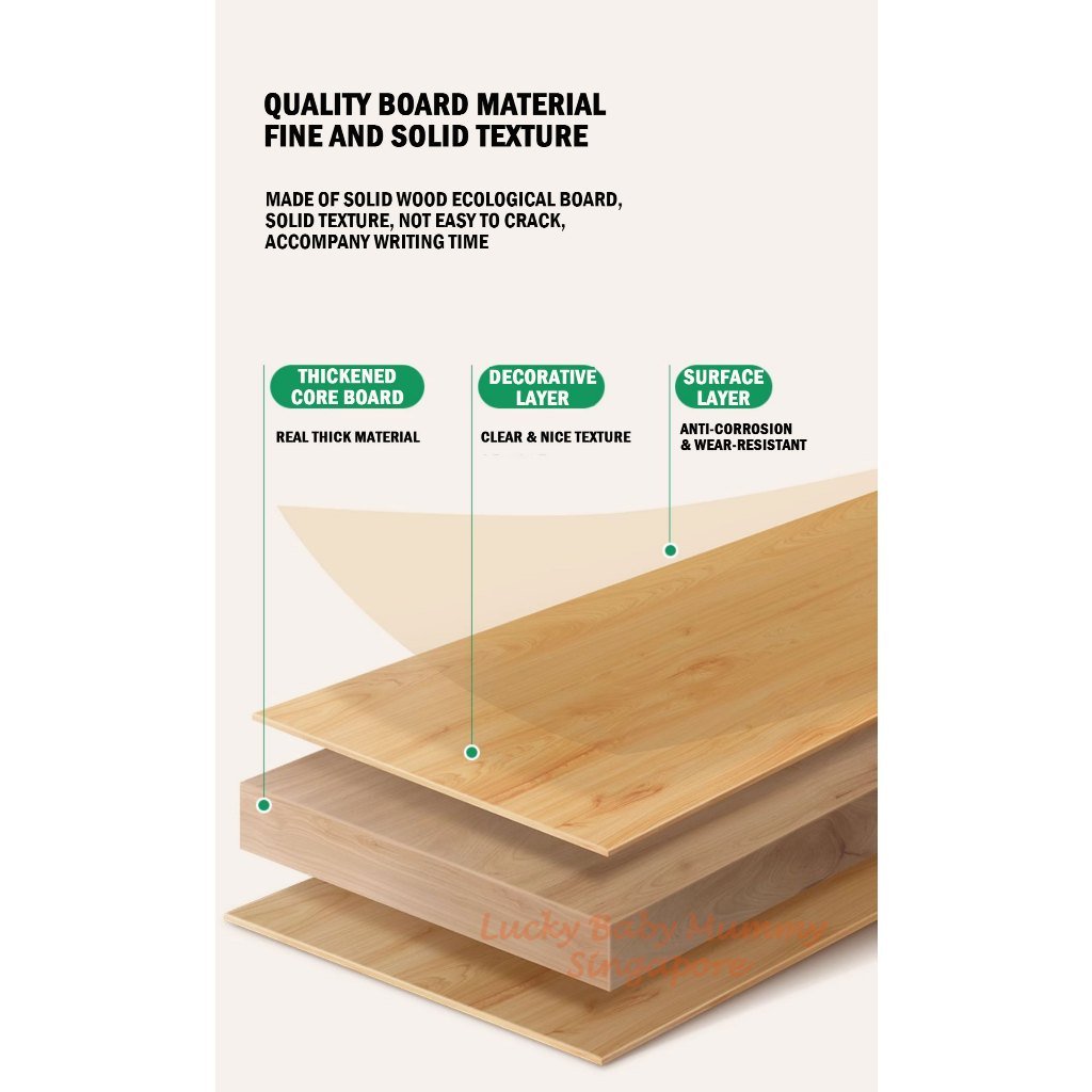 Nordic Minimalist Study Table