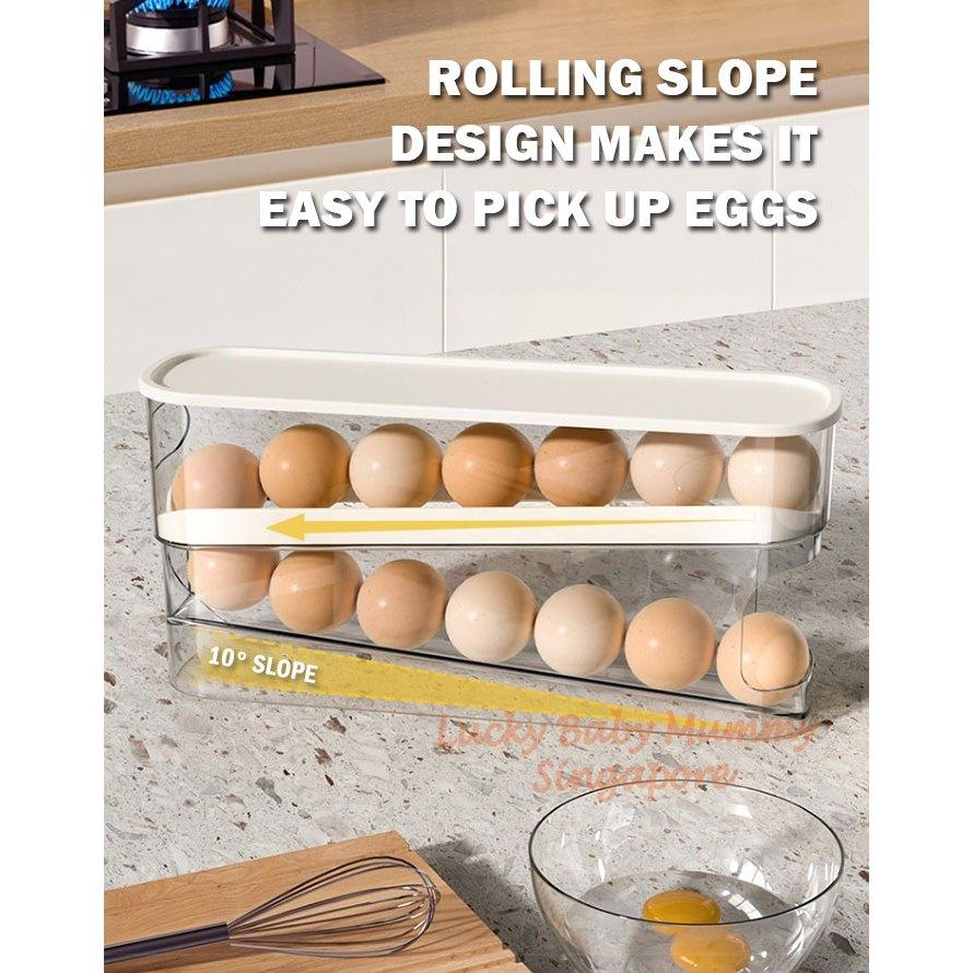 Rolling Automatic Double Layer Egg Dispenser