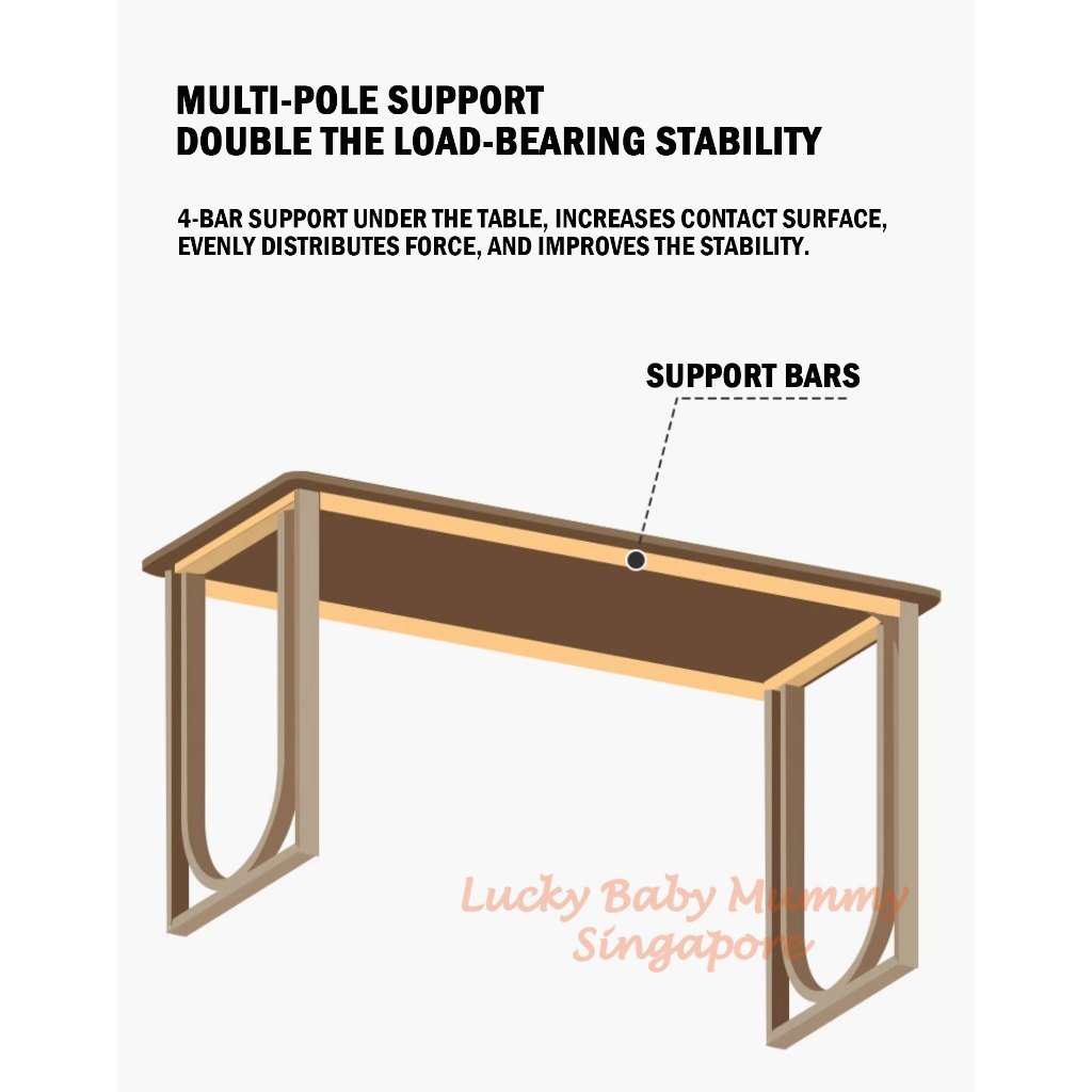 Nordic Minimalist Study Table