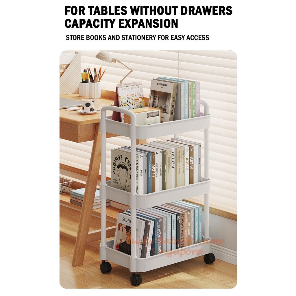 Storage Trolley with Handle