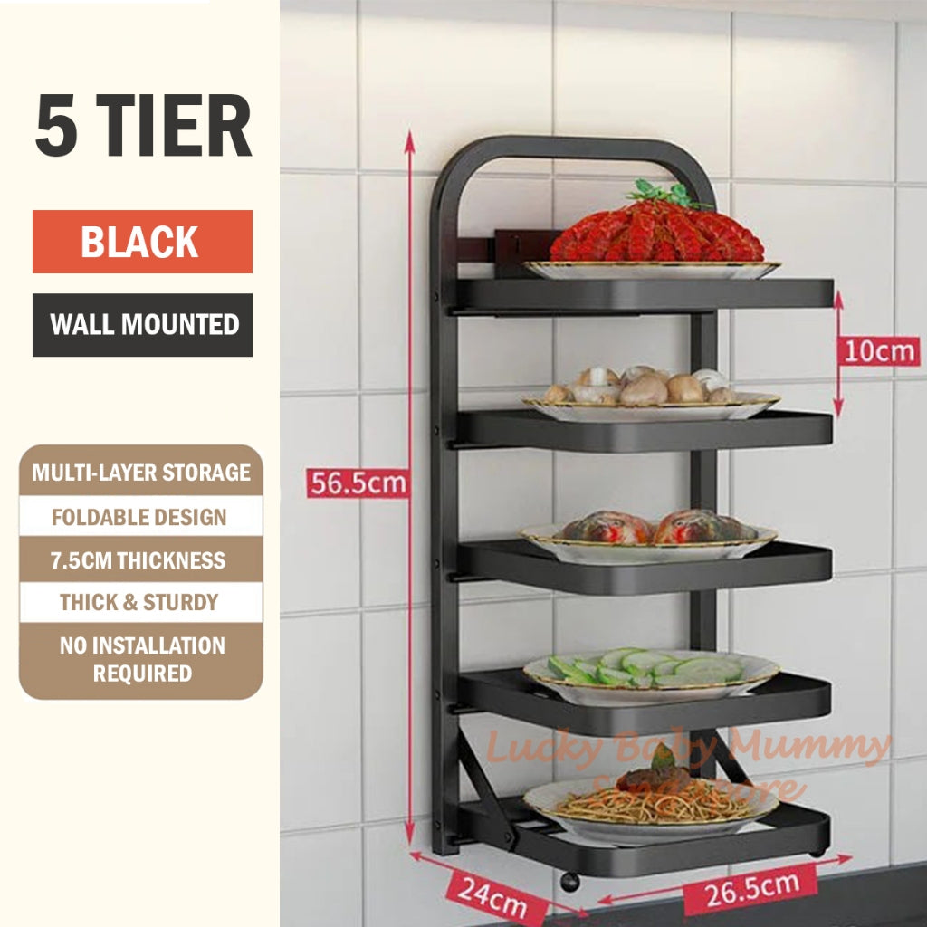 Kitchen Tabletop Side Dish Rack