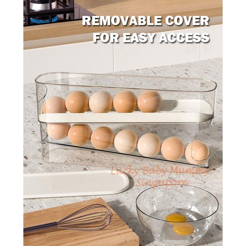 Rolling Automatic Double Layer Egg Dispenser