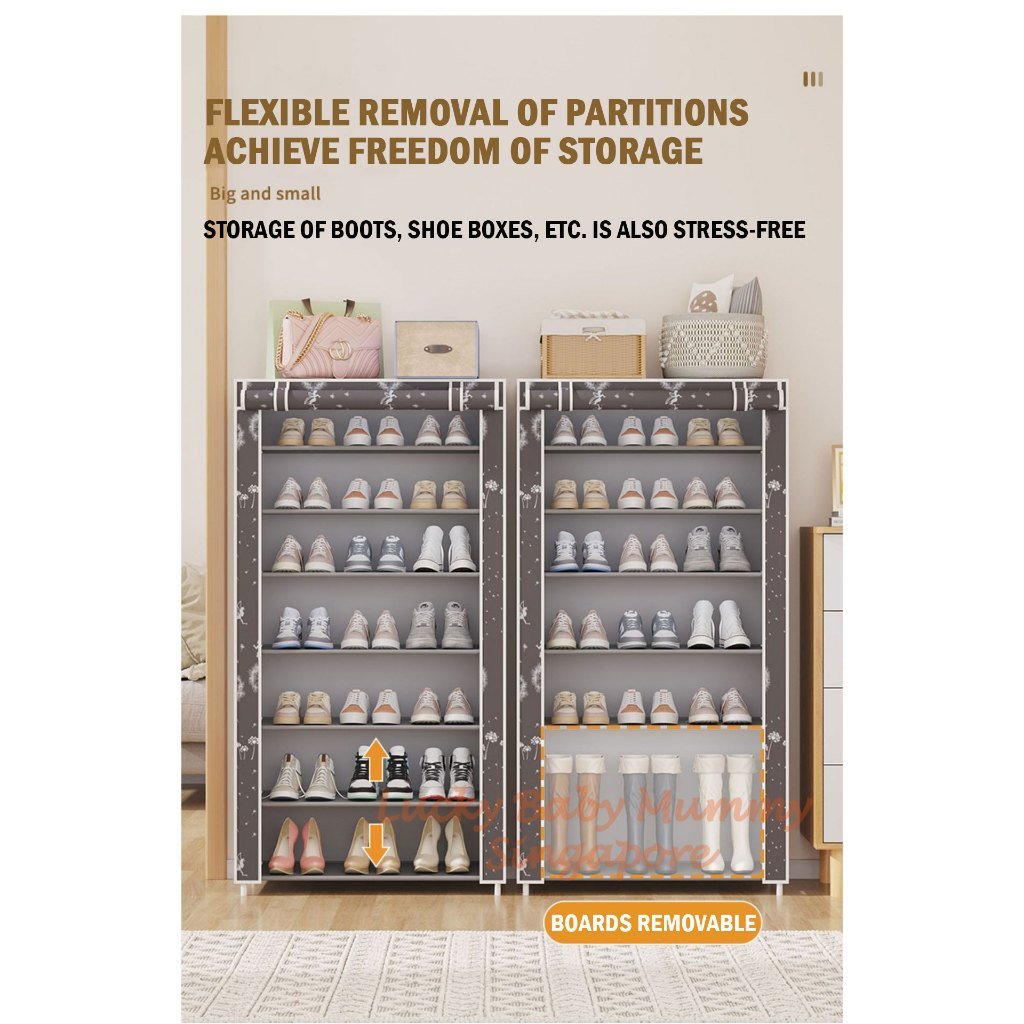 Dust-proof Shoe Rack with Cover