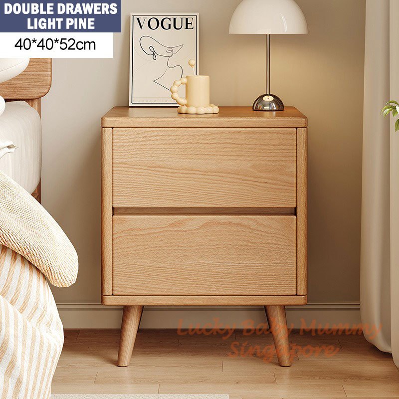 Stylish Multi-Layer Bedside Cabinet with Drawers