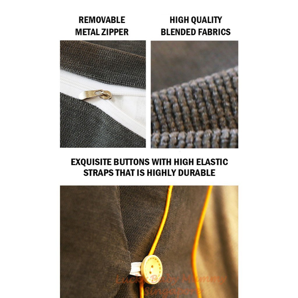 Embriodered Velvet Pillow with Headrest