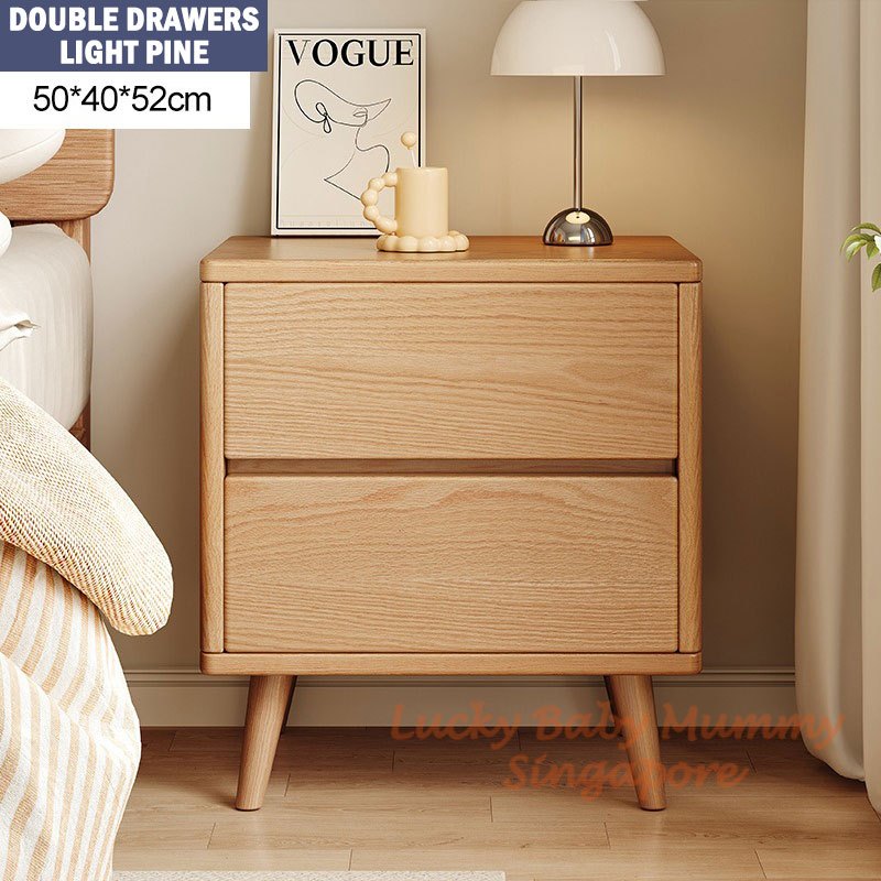 Stylish Multi-Layer Bedside Cabinet with Drawers