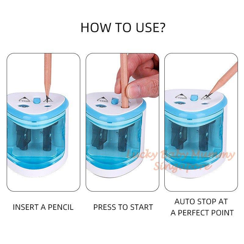 Tenwin Dual Mode Automatic Pencil Sharpener