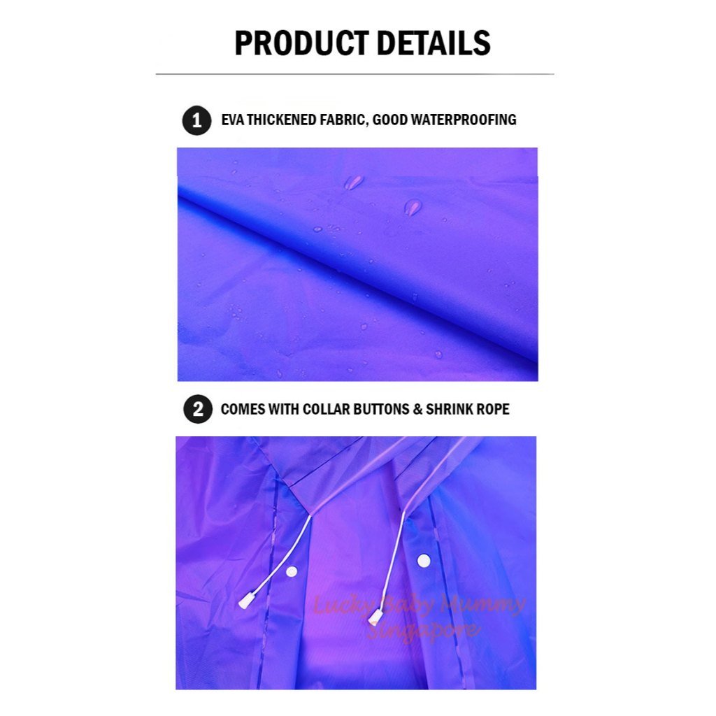 EVA Reusable Raincoat