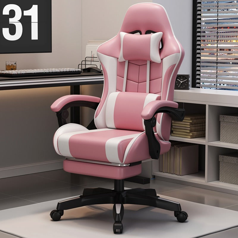 Ergonomic Gaming Chair with Foot Rest