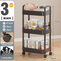 3 Tier Black
