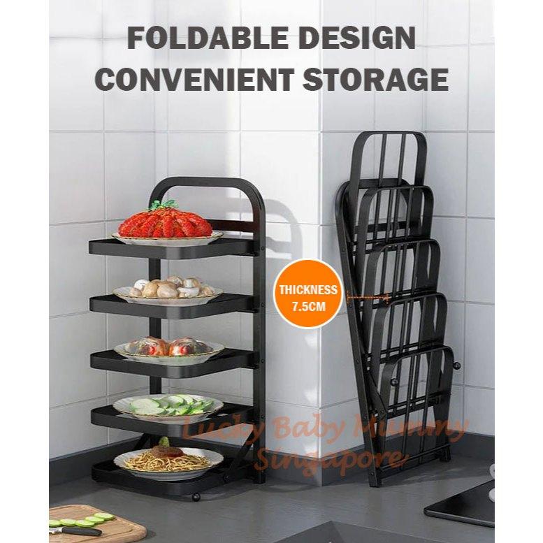 Kitchen Tabletop Side Dish Rack