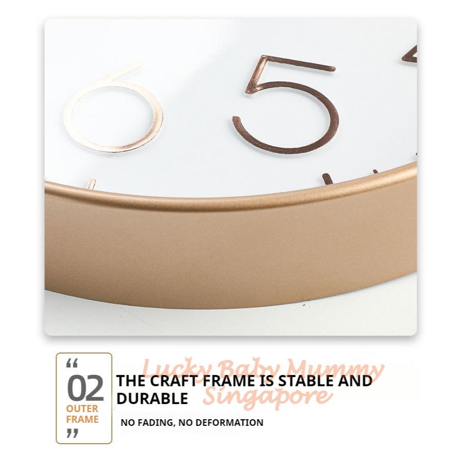 Nate Simple Elegant Wall Clock