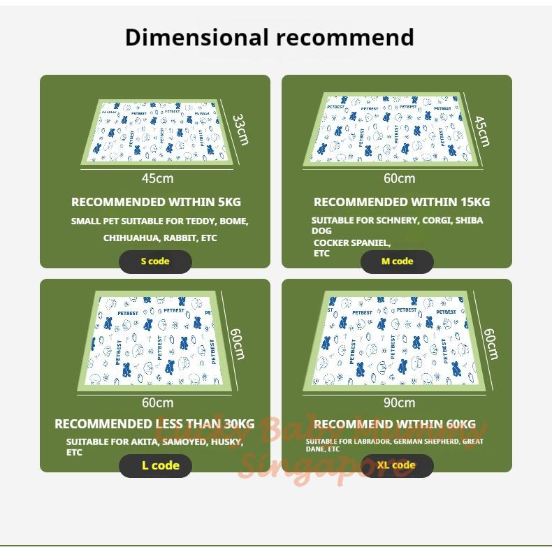 Pet Pad with Adhesive Strip