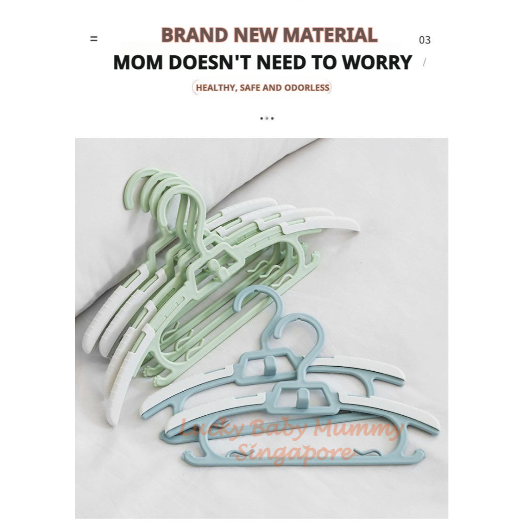 Adjustable Telescopic Baby Clothes Hanger Durable Hanger for Kids