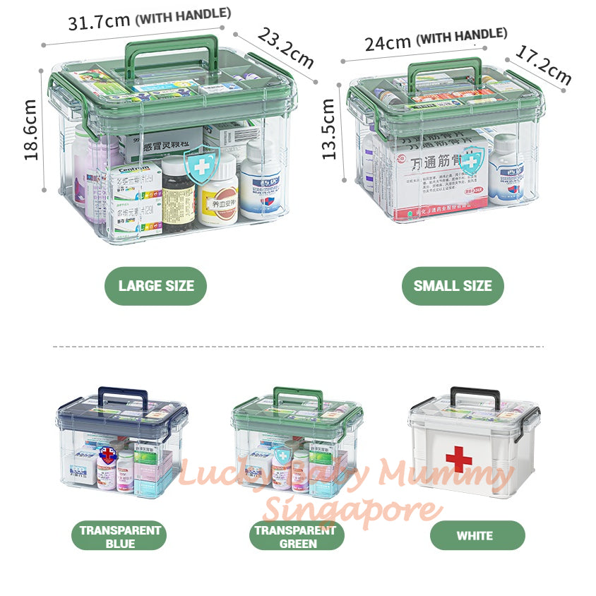 Transparent Medical Box