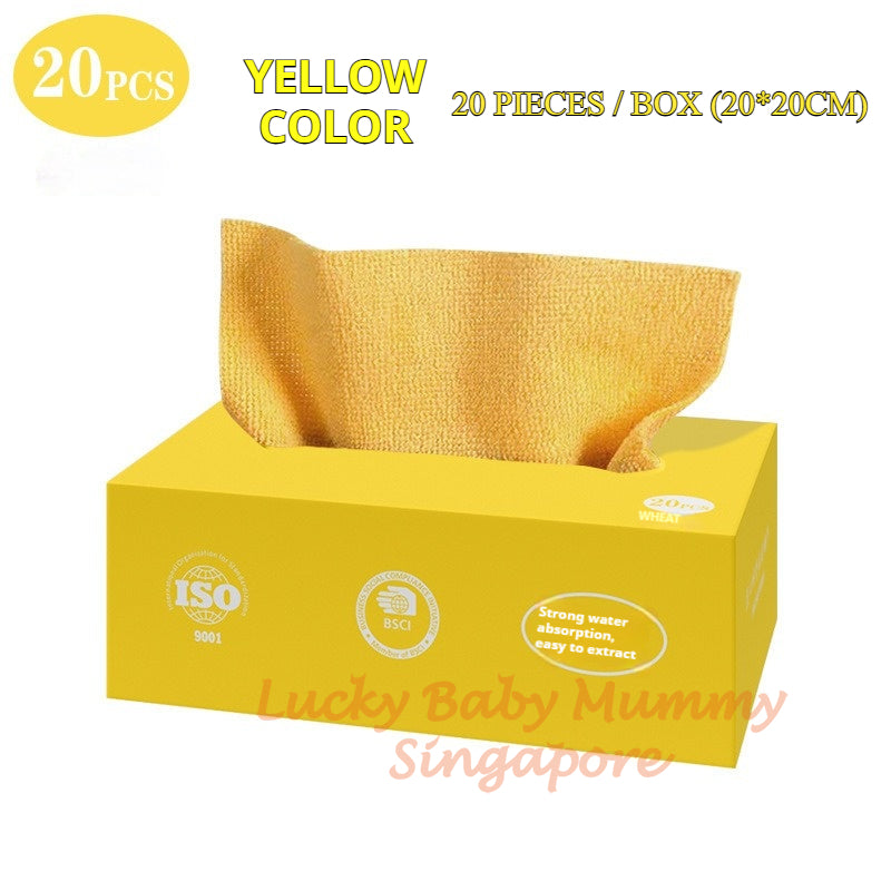 Disposable Microfibre Cleaning Cloth | Multi-Purpose Kitchen Wipes for Home Use