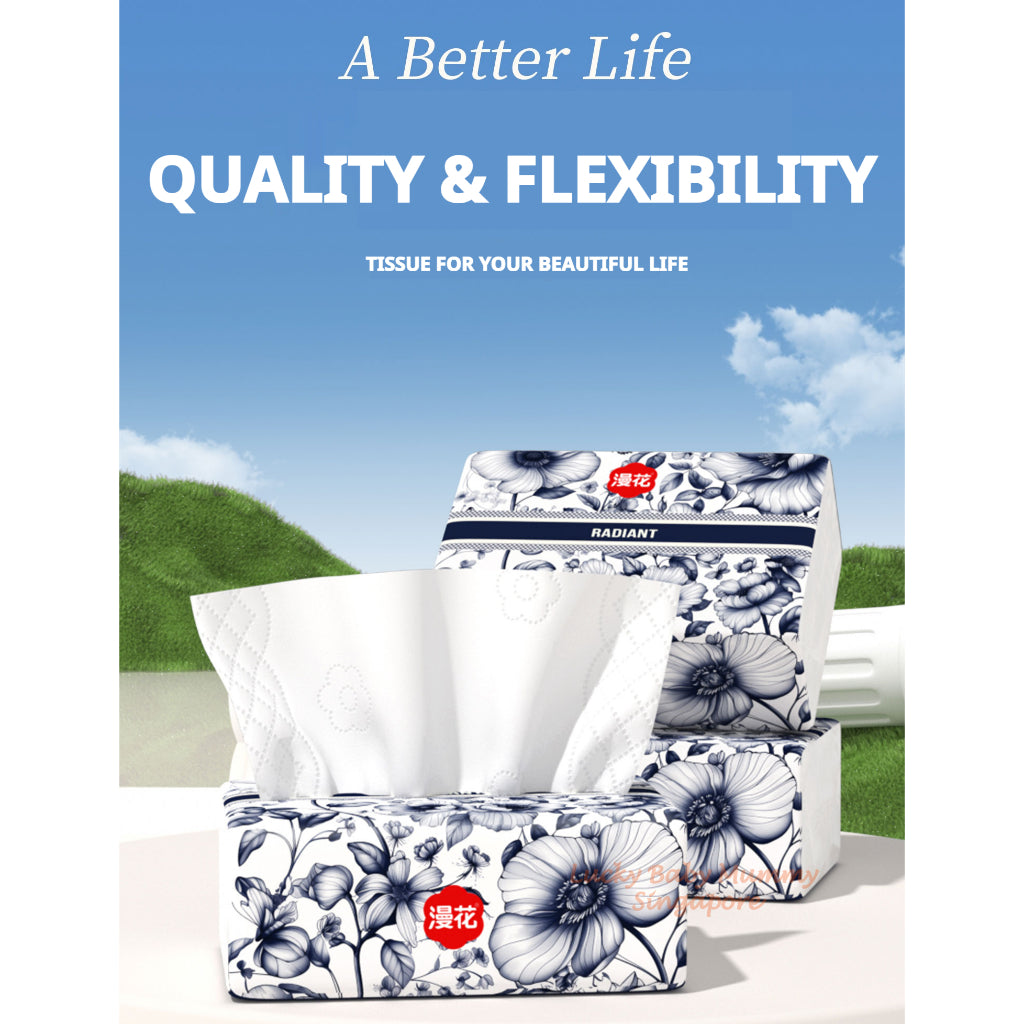 【24 Packs/Box】 ManHua Classic Drawing Tissue