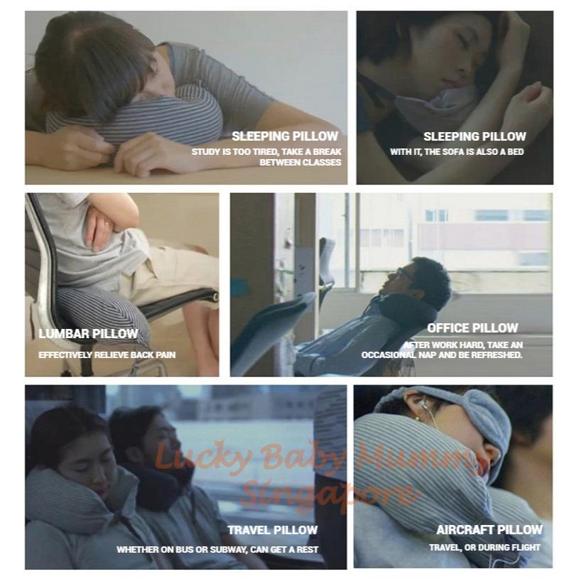 U - Shaped Memory Form Napping Pillow