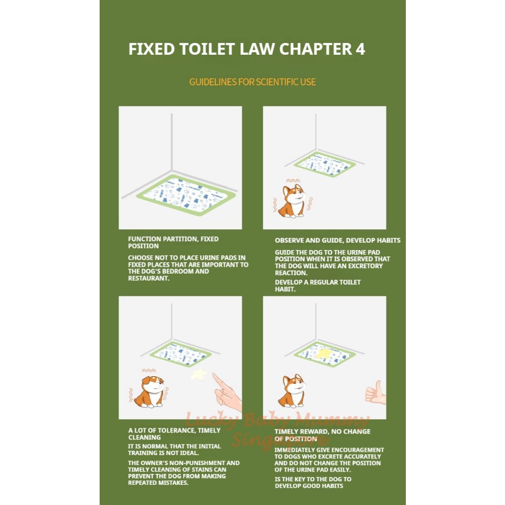 Pet Pad with Adhesive Strip