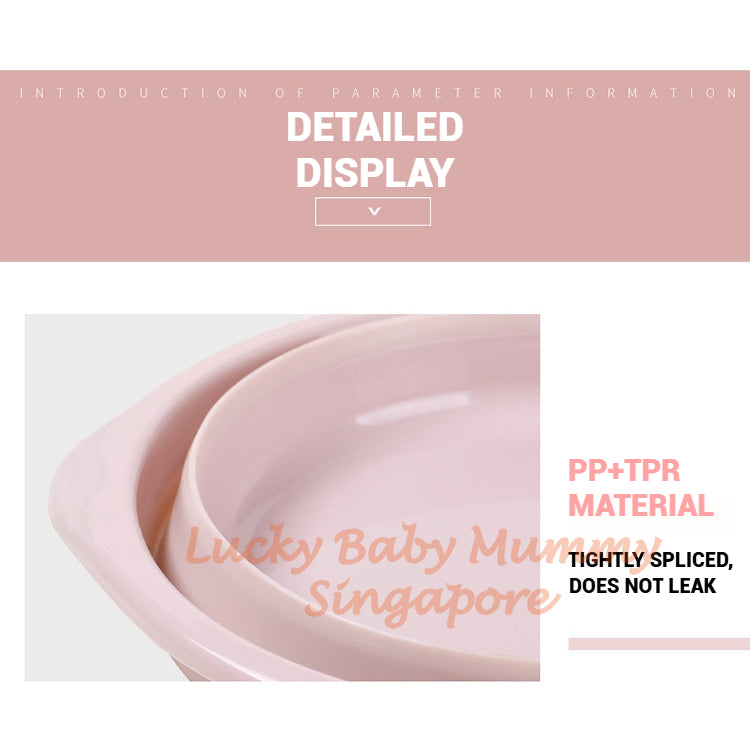 Foldable Washing Basin/Portable Collapsible Wash Basin/Space Saving Bathroom Accessories