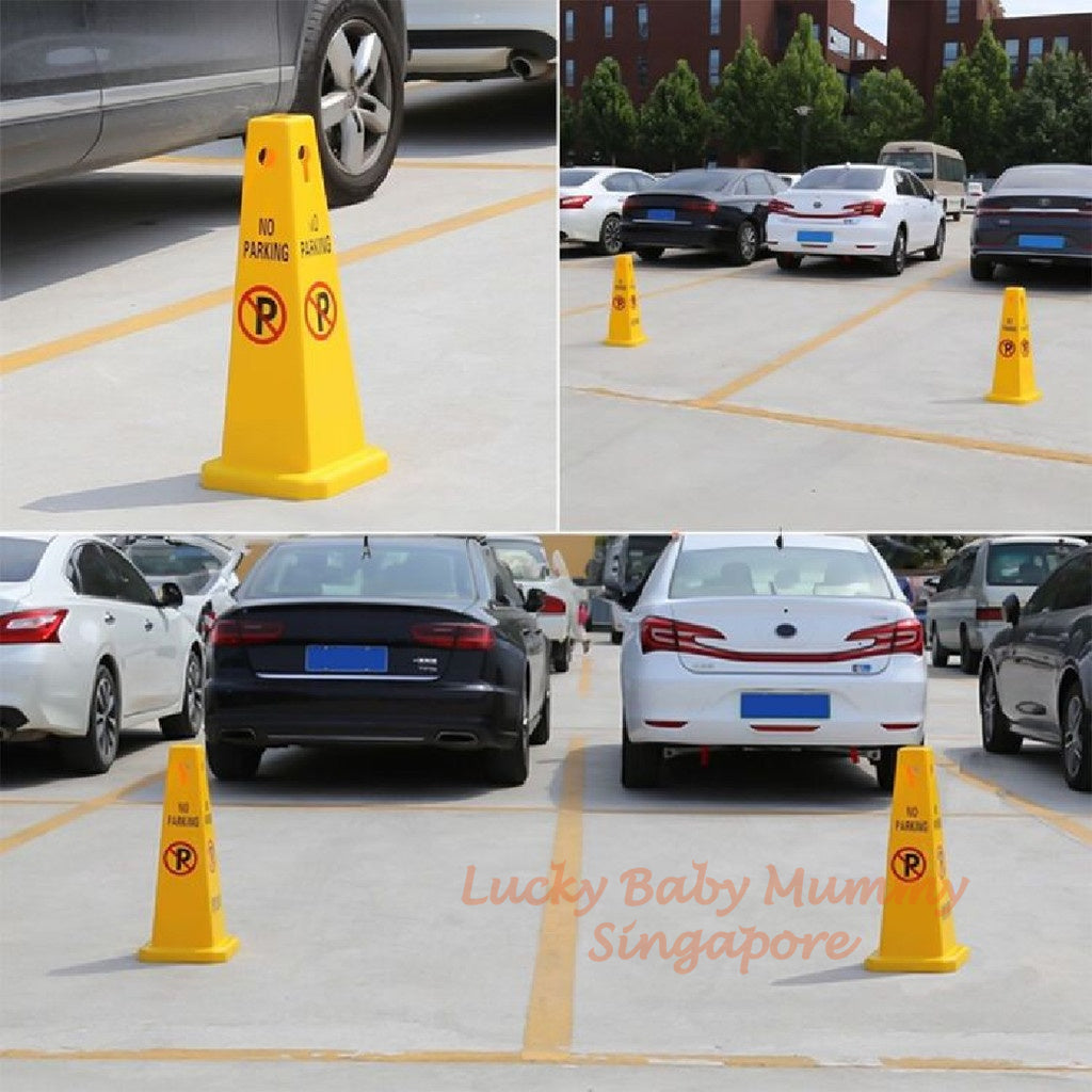 High Quality No Parking Traffic Safety Caution Cone Square Road Sign