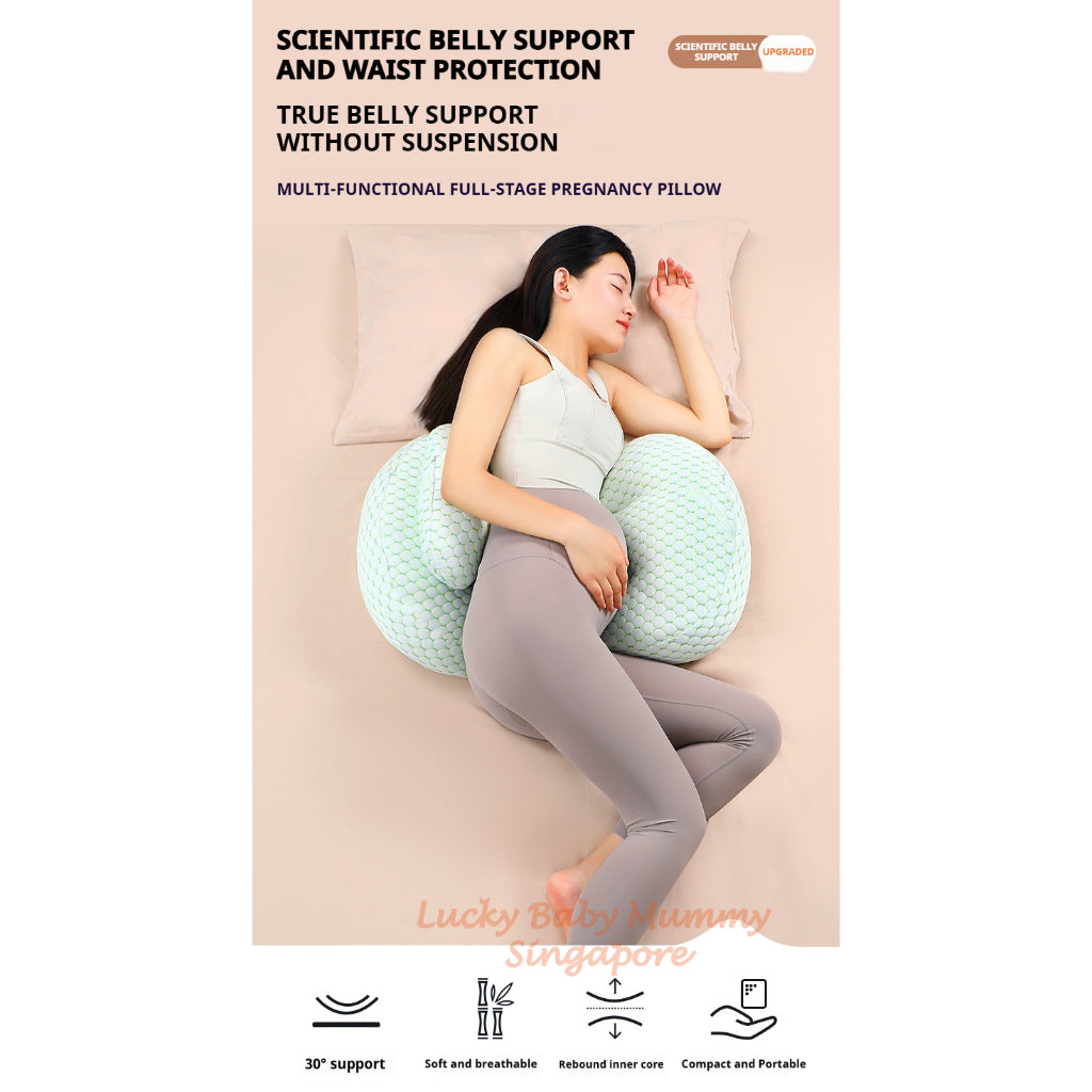 Adjustable Maternity Pillow Pregnancy Pillow Side Support Pillow Maternity Pregnancy Sleeping Pillow