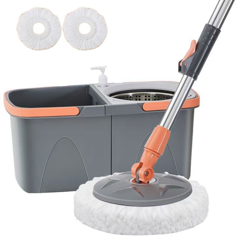 Detachable Spin Mop Set / Clean Dirty Split Water Spin Mop