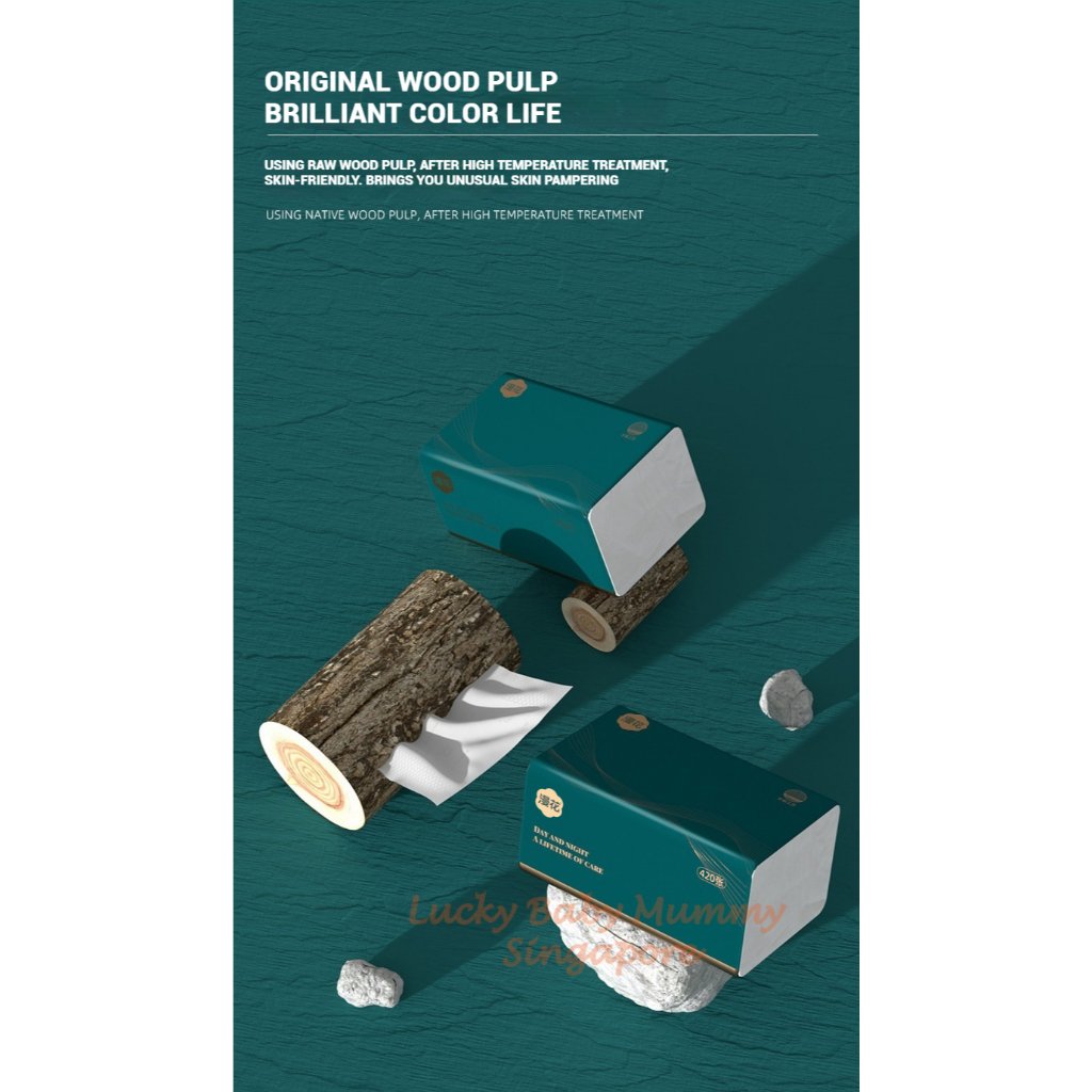 Man Hua Time Flowing Series Drawing Tissue