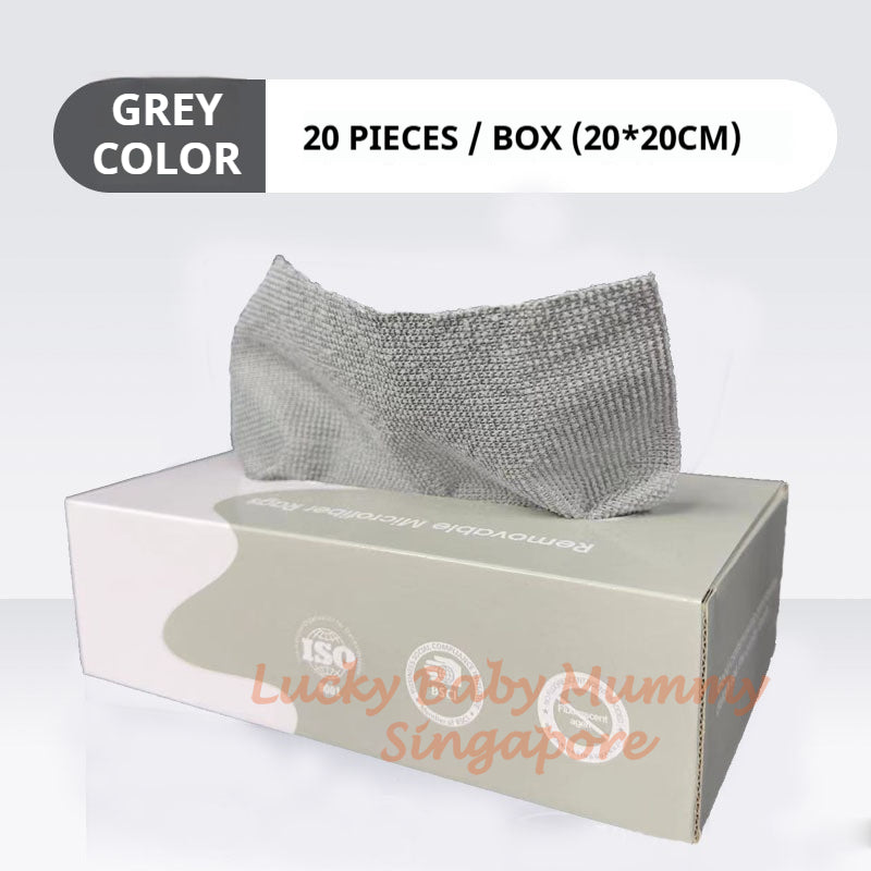 Disposable Microfibre Cleaning Cloth | Multi-Purpose Kitchen Wipes for Home Use