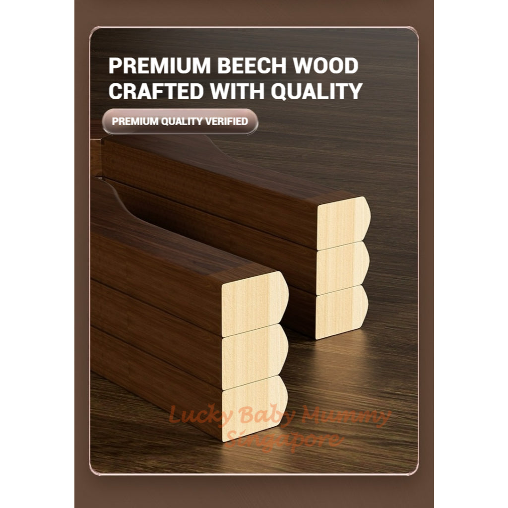 Velvet Anti - Slips Wood Hangers