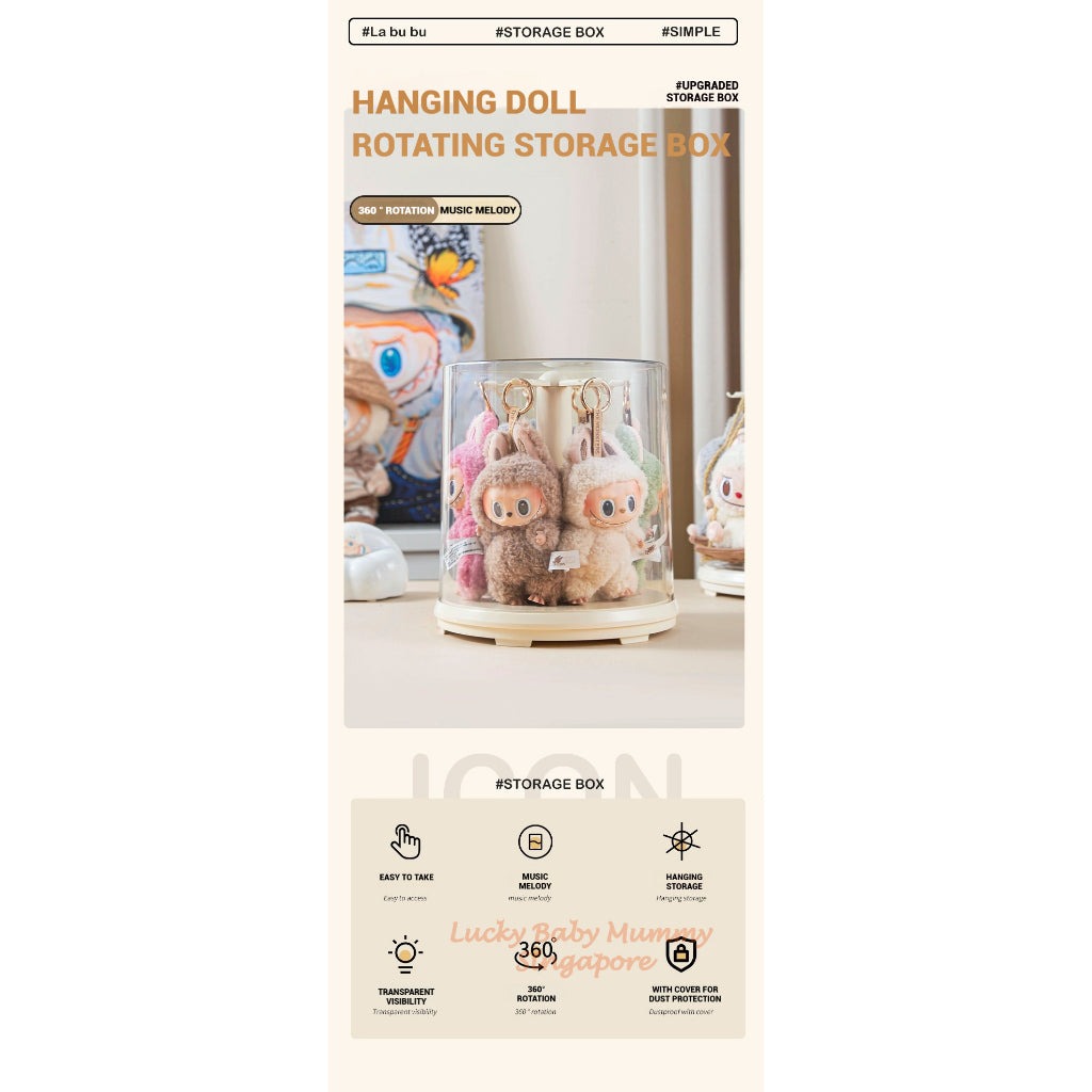 360° Rotable Figurine Display