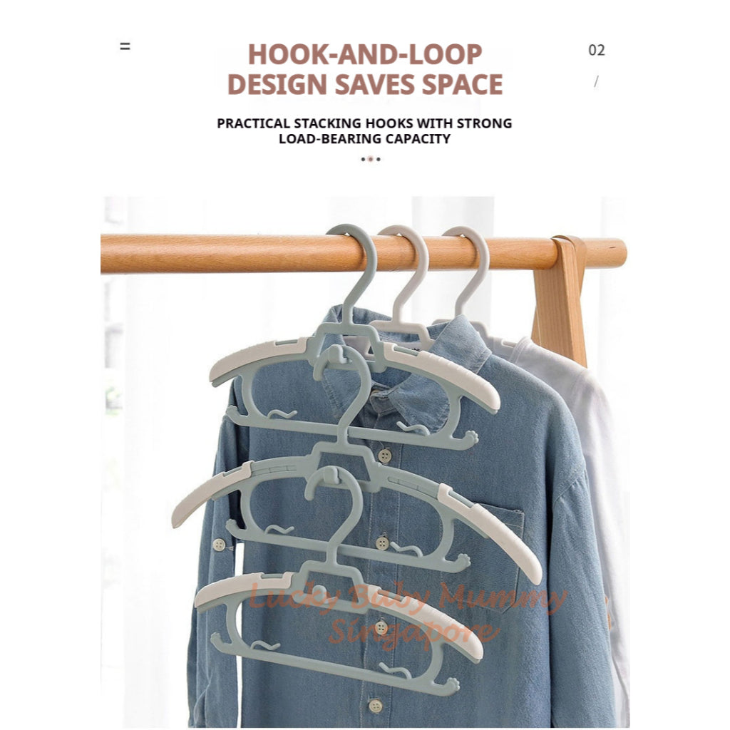 Adjustable Telescopic Baby Clothes Hanger Durable Hanger for Kids