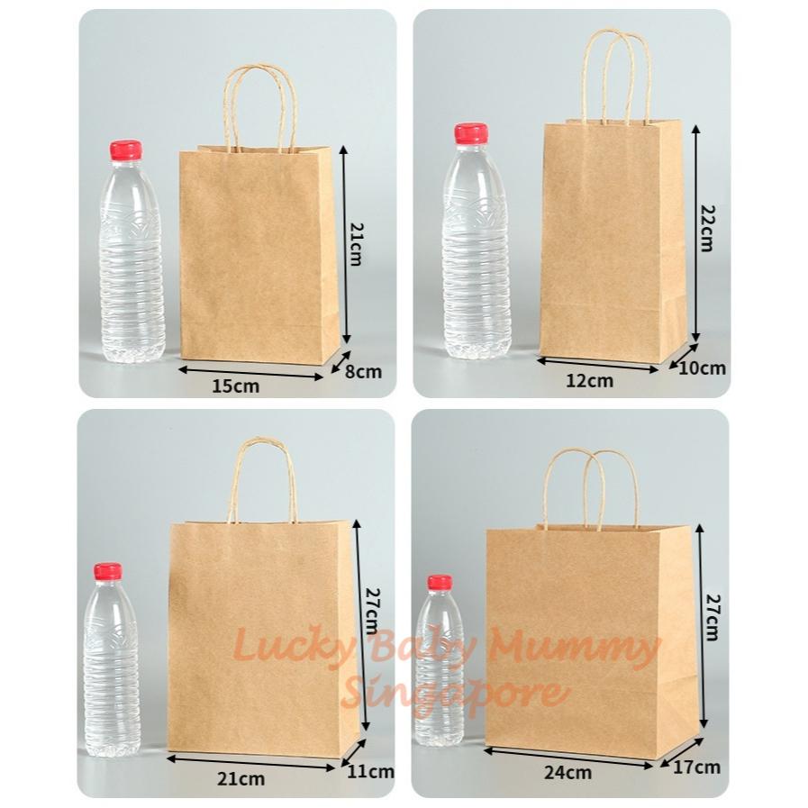 Kraft Paper Bags with Handles