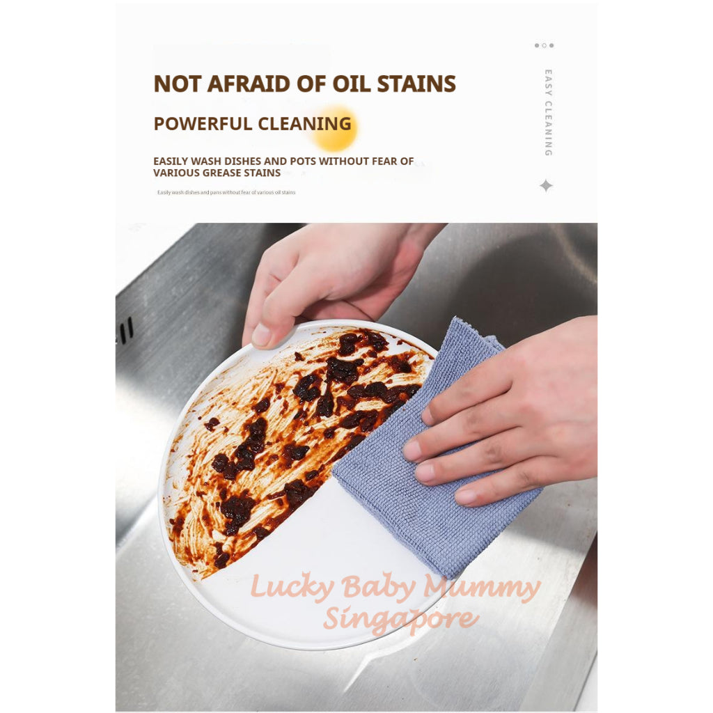 Disposable Microfibre Cleaning Cloth | Multi-Purpose Kitchen Wipes for Home Use