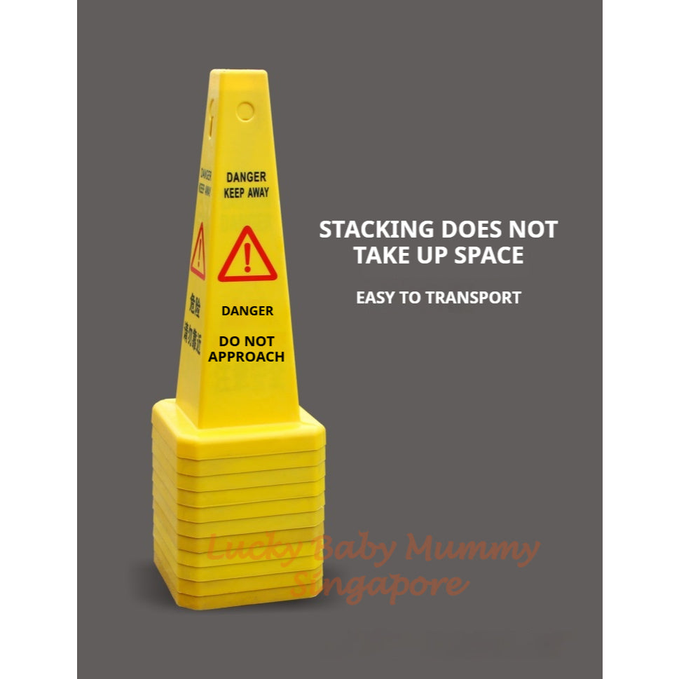 High Quality No Parking Traffic Safety Caution Cone Square Road Sign