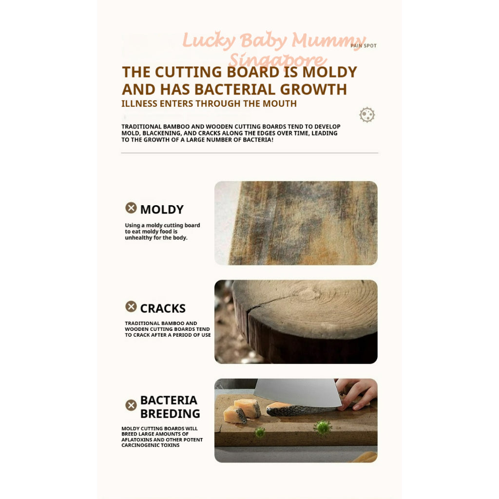 Ecoco Wheat Straw Cutting Board