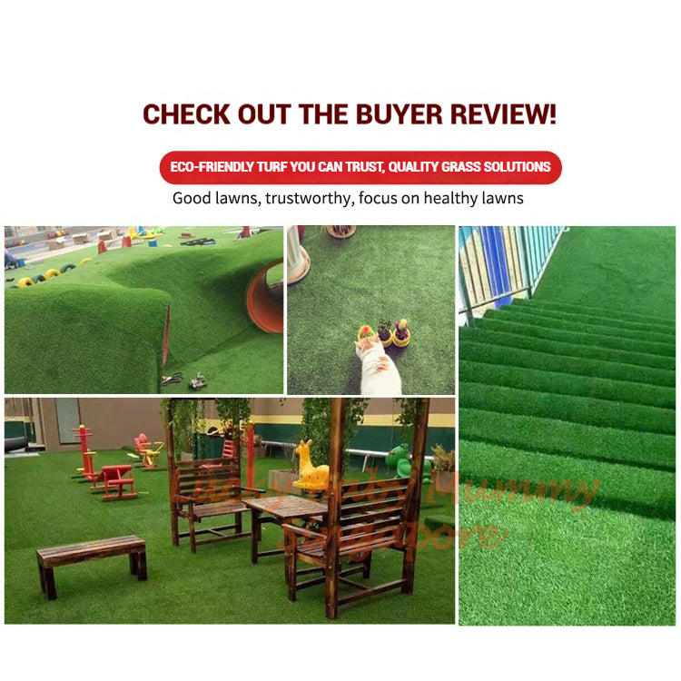 Artificial Grass Mat/Fake Grass Pet-Friendly & Versatile Lawn Carpet/Indoor & Outdoor Use & Events