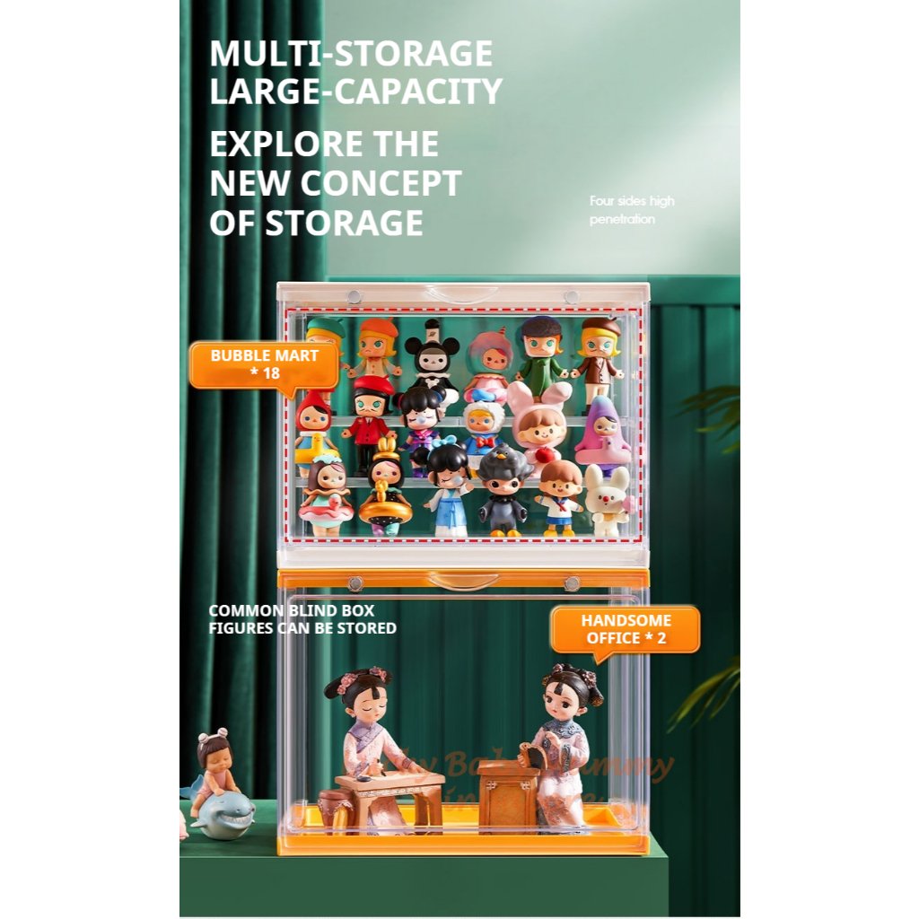 Blind Box / POP MART Storage Display Box / Figurine Showcase / Doll Storage Display Box