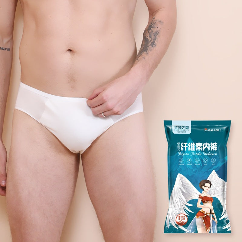 Cotton Disposable Underwear/Portable Hotel Supplies/Travel Essentials For Men and Women/One-Time Use
