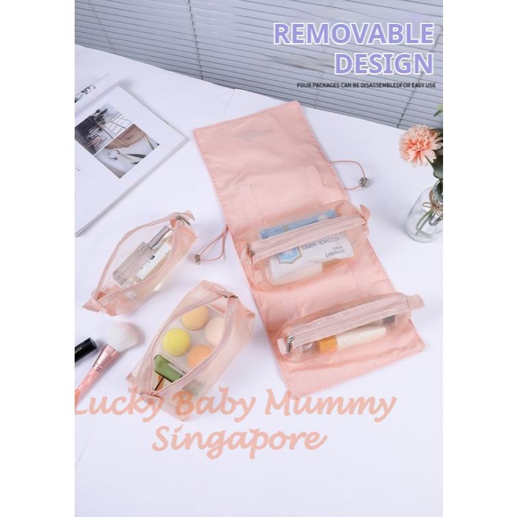 Portable Comestic Storage Bag / Partition Makeup Bag / Travel Multiple Toiletry Bag / Travel Organizer