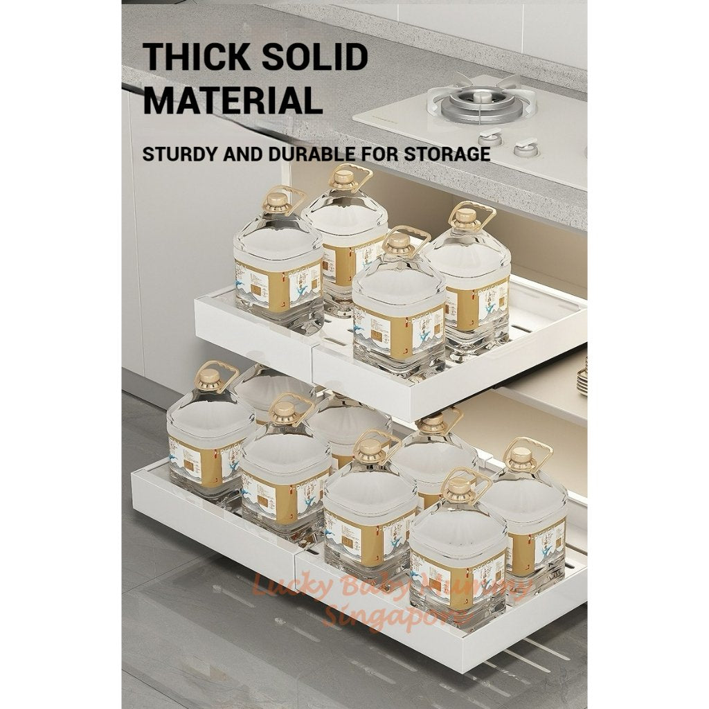 Extendable Pull- Out Drawer Organizer