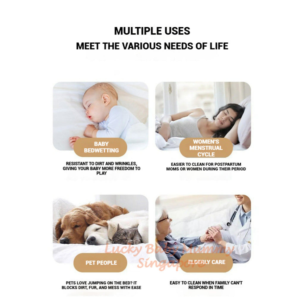 Waterproof Fitted Bedsheet