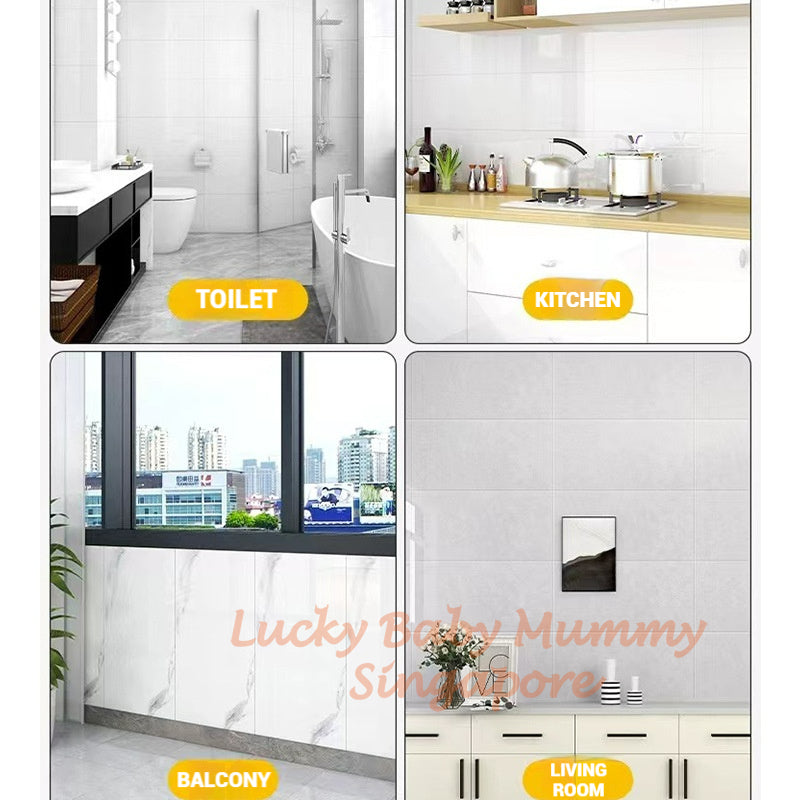 Self Adhesive Wall Sticker Marble Waterproof Wallpaper